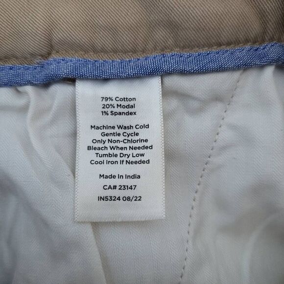 Talbots Womens Wide Leg Pant SZ 16 Tan Khaki High Rise Classic Career Office NWT - Picture 5 of 8